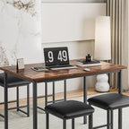 VECELO Kitchen Table and Chairs - Image 7