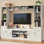 103" TV Stand for TVs up to 75", Wall Unit Multifunctional Entertainment Center by StMandyu