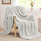 BEDELITE Light Grey Throw Blanket - Image 4