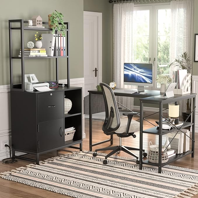 Homieasy Vertical Filing Cabinet - Image 7