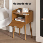 LAATOOREE Small Nightstands Set of 2, Side End Table, Bedside Table - Image 5