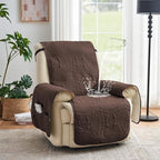 Quilted Recliner Chair Covers, Water-Repellent Recliner Slipcovers, Recliner - Image 2