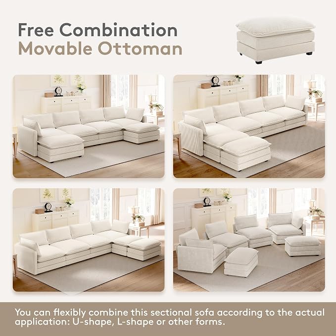 ROWHY 148'' Sectional Cloud Couch - Image 7