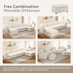 ROWHY 148'' Sectional Cloud Couch - Image 7