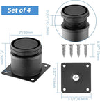 2 Inch Metal Furniture Legs Stainless Steel Adjustable Legs Black Metal Legs - Image 4