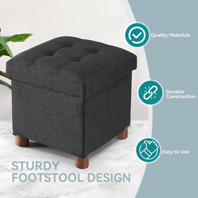 BRIAN & DANY Small Ottoman - Image 5