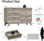Xixini Fluted Dresser for Bedroom - Image 2
