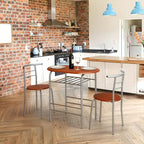 VINGLI 3 Piece Dining Set, Small Kitchen Table Set - Image 8