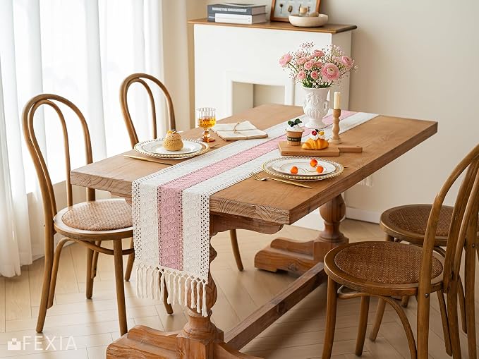 FEXIA Boho Table Runner Summer Home Decor - Image 3