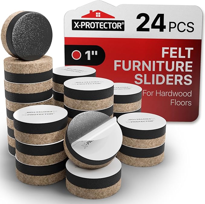 X-Protector Felt Furniture Sliders by X-Protector