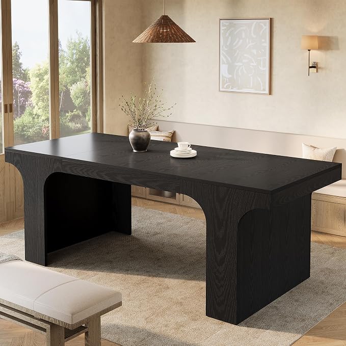 Tribesigns 71-Inch Farmhouse Dining Table - Image 8