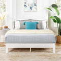 Mellow Naturalista Grand 12 Inch Solid Wood Platform Bed by MELLOW