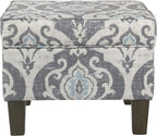 Homepop Home Decor |K7646-A750 | Upholstered Modern Rectangular Storage Ottoman - Image 5