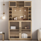 BELLEZE Coffee Wine Bar Cabinet - Image 5