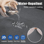 Water Repellent L Shaped Couch Covers 4 Pieces Sofa Seat Cushion Slipcovers - Image 2