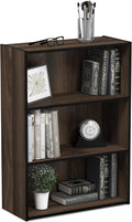 Furinno PASIR Book Shelf, 3-Tier Bookshelf, Storage Shelves Bookcase, 9.7 x by Furinno-FitsYourSpaceFitsYourBudget