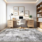 LOONGRUG 7x10 Area Rug Washable Large Neutral Modern Living Room Rugs | - Image 8