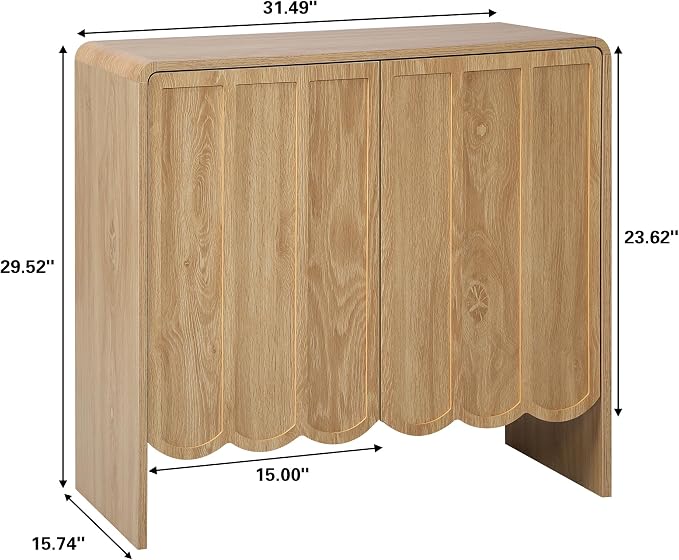 ORRD Accent Sideboard Buffet Cabinet, Storage Cabinets - Image 2
