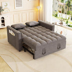 3-in-1 Convertible Sleeper Sofa Bed, 55 inch Small Couch - Image 7