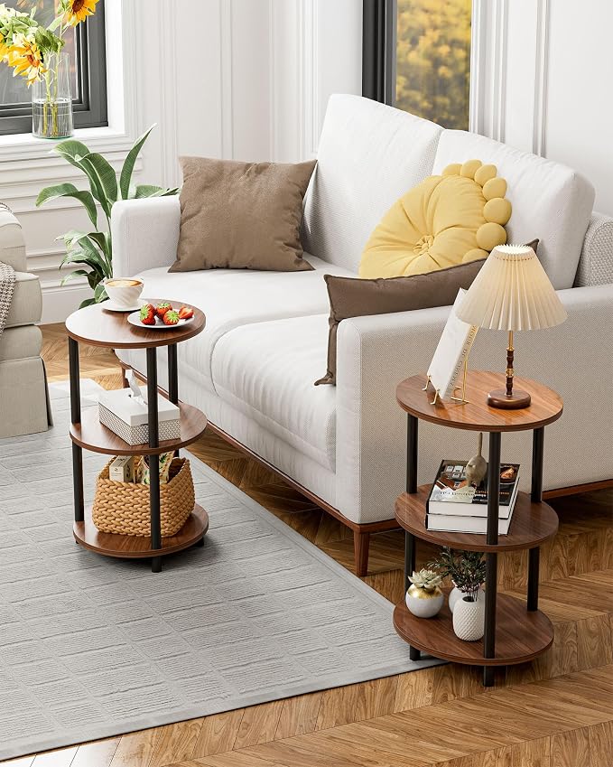 Small Round Side Table - Image 6