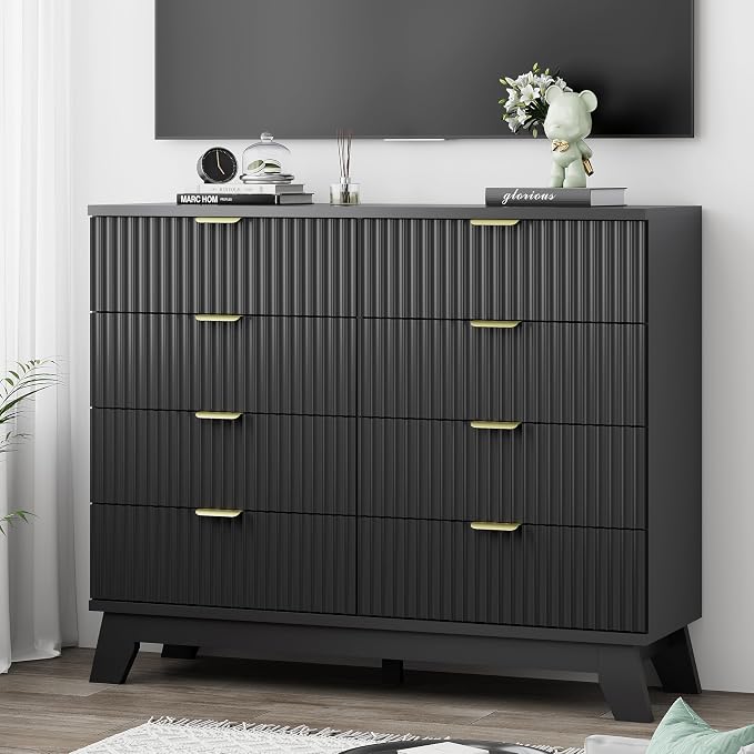 Fluted Dresser for Bedroom - Image 7