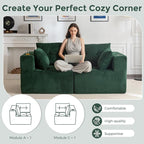 MAXYOYO Modular Sectional Sofa Couch, Loveseat Boneless Cloud Couch - Image 7