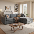 97" Cloud Couches for Living Room, 29.1" Deep Seat Modular Sectional Sofa by TROMIRY