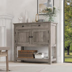 HOSTACK Farmhouse Console Table - Image 3