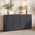 SICOTAS Buffet Cabinet with Storage Accent Sideboard with 4 Doors 66.3" Wide by SICOTAS