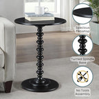 Convenience Concepts Palm Beach Spindle Table 17.75" - Image 4