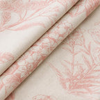 Set of 2 Decorative Floral Pillow Covers 18x18 Inch Light Pink | Neutral - Image 2