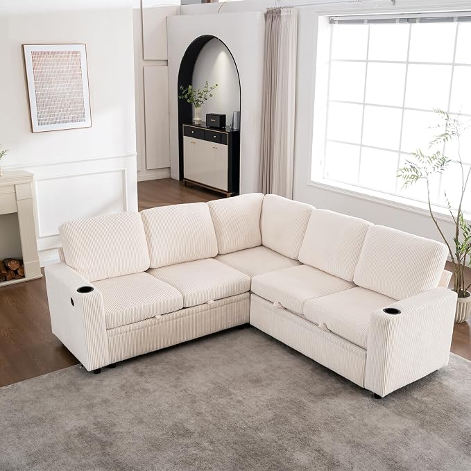Modular Sectional Sleeper Sofa - Image 3