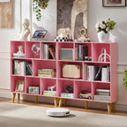 LEYAOYAO 8 Cube Bookshelf, 3 Tier Bookcase - Image 4