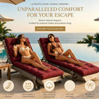 Chaise Lounge Cushion Outdoor, Waterproof Thick Patio Lounge Chair Cushion - Image 2