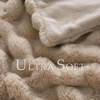 BENVWE Faux Fur Throw Blanket for Couch Bed - Image 3