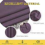 NICETOWN Plum Curtains for Living Room 84 inches Long - Image 3