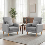 COLAMY Mid-Century Modern Upholstered Accent Chair by COLAMYHOME