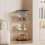 FANYUSHOW 3-Shelf Glass Display Cabinet by FANYUSHOW
