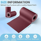 Leather Repair Patch Tape Kit, Vinyl Leather Repair Kit - Image 2