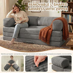 JUIKURY Folding Sofa Bed, Convertible Sleeper Chair - Image 4