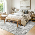 RELEANY Washable 8'x10' Abstract Area Rug - Image 2