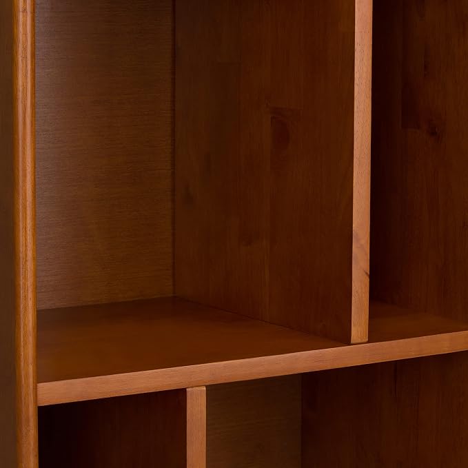 SIMPLIHOME Draper 22 inch Mid-Century Modern 6 Cubbie Bookcase - Image 9