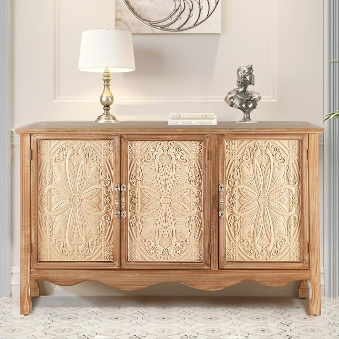 RoyalCraft Farmhouse Sideboard Buffet Cabinet by Bringyoubetterlife