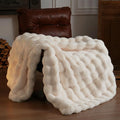 BENVWE Faux Fur Throw Blanket for Couch by BENVWE
