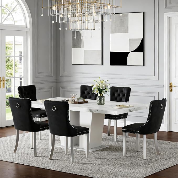 Henf 7 Piece Extendable Dining Room Table Set by Henf