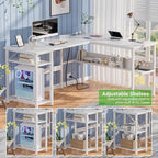 Unikito Reversible L Shaped Computer Desk - Image 7
