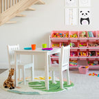 Humble Crew Kids Table and Chair Set, Toddler Activity Table - Image 3