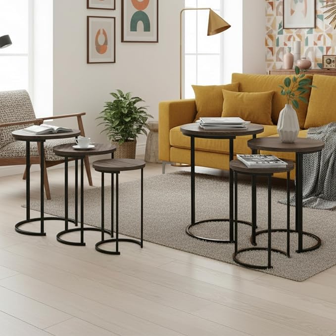 Lavish Home Nesting Tables - Image 4