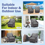 IASEAHK Outdoor Seat Cushion Set, Waterproof & Fade Resistant Patio Chair - Image 7