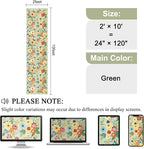 DUKINO 2x10 Runner Rug for Hallway, Washable Kitchen Rug Non Slip, Low Pile - Image 2